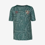 Camisa do Fluminense 2024 Umbro Aquecimento - Infantil VERDE