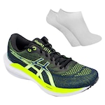 Kit Tênis Asics Gel-Nagoya 7 - Masculino + Par de Meia PRETO