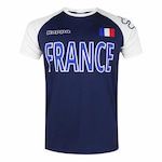 Camisa Masculina França Kappa AZUL