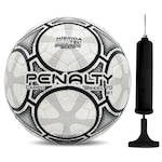 Bola Campo Penalty Storm Xxiii N4 + Bomba de Ar BRANCO