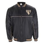 Jaqueta Bomber São Paulo Spr Oficial - Masculina PRETO