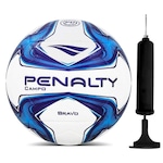 Bola Campo Penalty Bravo Xxiv + Bomba de Ar BRANCO