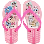 Chinelo Ipanema Turma da Mônica - Infantil ROSA CLARO