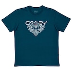 Camiseta Oakley Ellipse Skull Tee - Masculina VERDE