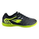 Chuteira Futsal Dray Spedy - Adulto PRETO/VERDE