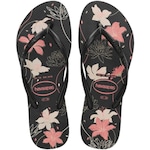 Chinelo Havaianas Slim Organic - Feminino PRETO