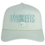 Boné Aba Curva New Era 940 A-Frame Green Bay Packers Color In Color - Snapback - Adulto VERDE