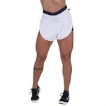 Shorts Orbis Fitness Feminino Soltinho com Short Interno BRANCO