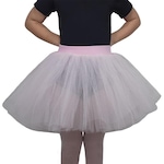 Saia Ballet Vya Fit Tule Ana - Infantil ROSA