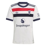 Camisa 3 Manchester United 24/25 adidas - Infantil BRANCO