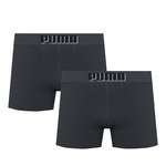 Cueca Boxer Puma sem Costura - 2 Unidades - Masculina CINZA