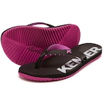 Chinelo Kenner Red - Masculino PRETO/ROXO