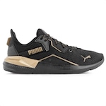 Tênis Puma Platinum Metallic Wns - Feminino PRETO/OURO