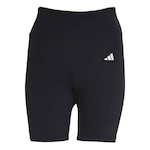 Short adidas Treino Básico - Feminino PRETO/BRANCO