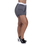 Shorts Orbis Fitness Cintura Alta Regulagem Lateral - Feminino CINZA