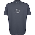 Camiseta New Balance Iconic Masculina CINZA