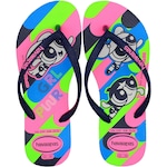 Chinelo Havaianas Slim Powerpuff - Infantil AZUL