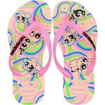 Chinelo Havaianas Slim Powerpuff - Infantil ROSA