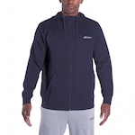 Jaqueta Moletom Mizuno Zipper Masculina AZUL ESCURO