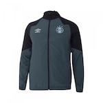 Jaqueta Corta-Vento Umbro Grêmio Viagem Masculino CHUMBO