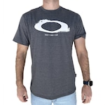 Camiseta Oakley Snow Gear Ellipse - Masculina CINZA ESCURO