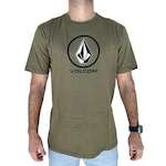 Camiseta Volcom Crisp Stone - Masculina VERDE