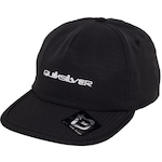 Boné Aba Reta Quiksilver Dna Omni - Snapback - Adulto PRETO