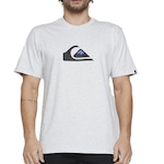 Camiseta Quiksilver Comp Logo - Masculina CINZA