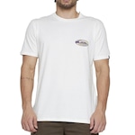 Camiseta Quiksilver Retro Link - Masculina BRANCO