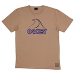 Camiseta Oakley Logo Tee - Masculina BEGE