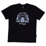 Camiseta Oakley Bunker Tee - Masculina PRETO