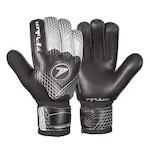 Luvas de Goleiro Poker Training Focus - Adulto PRETO/BRANCO