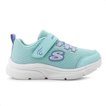 Tênis Skechers Wavy Lites Blissfully Free Infantil VERDE/ROXO