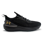 Tênis Under Armour Charged Quicker - Unissex PRETO/OURO