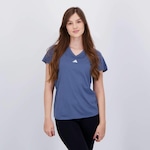 Camiseta adidas Essentials Minimal - Feminina AZUL