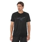 Camiseta Mizuno Run Easy 4 - Masculina PRETO