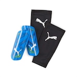 Caneleira Puma Ultra Flex Sleeve AZUL/VERDE CLA