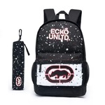 Mochila Ecko Star - 18,5 Litros + Estojo PRETO