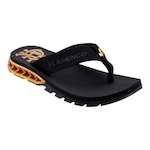 Chinelo Kenner Rakka Gold Flamengo - - Masculino PRETO