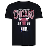 Camiseta New Era Chicago Bulls Sport - Masculina PRETO