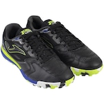 Chuteira Society Joma Liga 5 Turf - Adulto PRETO