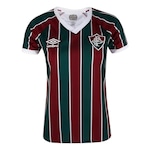 Camisa do Fluminense I 2023/24 Umbro - Feminina VERDE