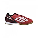 Chuteira Futsal Umbro Club - Adulto VERMELHO