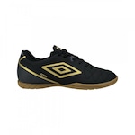 Chuteira Futsal Umbro Attak Eternal - Adulto PRETO/OURO