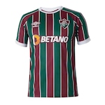 Camisa do Fluminense I 2023/24 Umbro Plus Size - Masculina VERDE