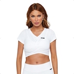 Cropped Vibs Fitness - Feminino BRANCO