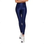 Calça Legging Premium Vibs Fitness com Recortes - Feminina AZUL