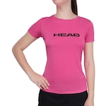 Camiseta Head Poliamida Square Centro - Feminina ROSA