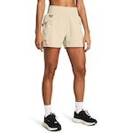 Shorts Under Armour Lauch - Feminino BEGE