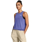 Camiseta Regata Under Armour Launch - Feminina AZUL